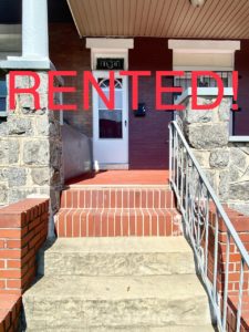1630 N Smallwood - Rented - Baltimore Tenant Placement - Section 8 Tenant